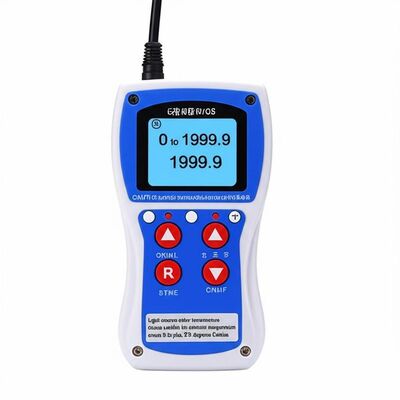 Zakres pomiarowy od 0 do 1999,9. Urządzenie do pomiaru temperatury barwowej źródła światła odpowiednie do temperatury otoczenia od minus 5 do plus 50 stopni Celsjusza