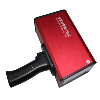 Żółty szary 2000mAh Mobilny retroreflektometr Wykrywanie jednego klucza